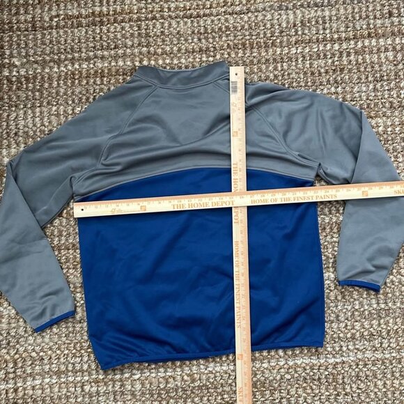 Oakley Full Zip Men’s Track Jacket Blue Gray (Large) - Picture 4 of 5